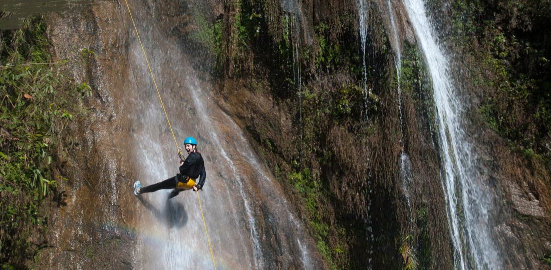 Canyoning at Bhotekoshi, Nepal,Canyoning in Nepal